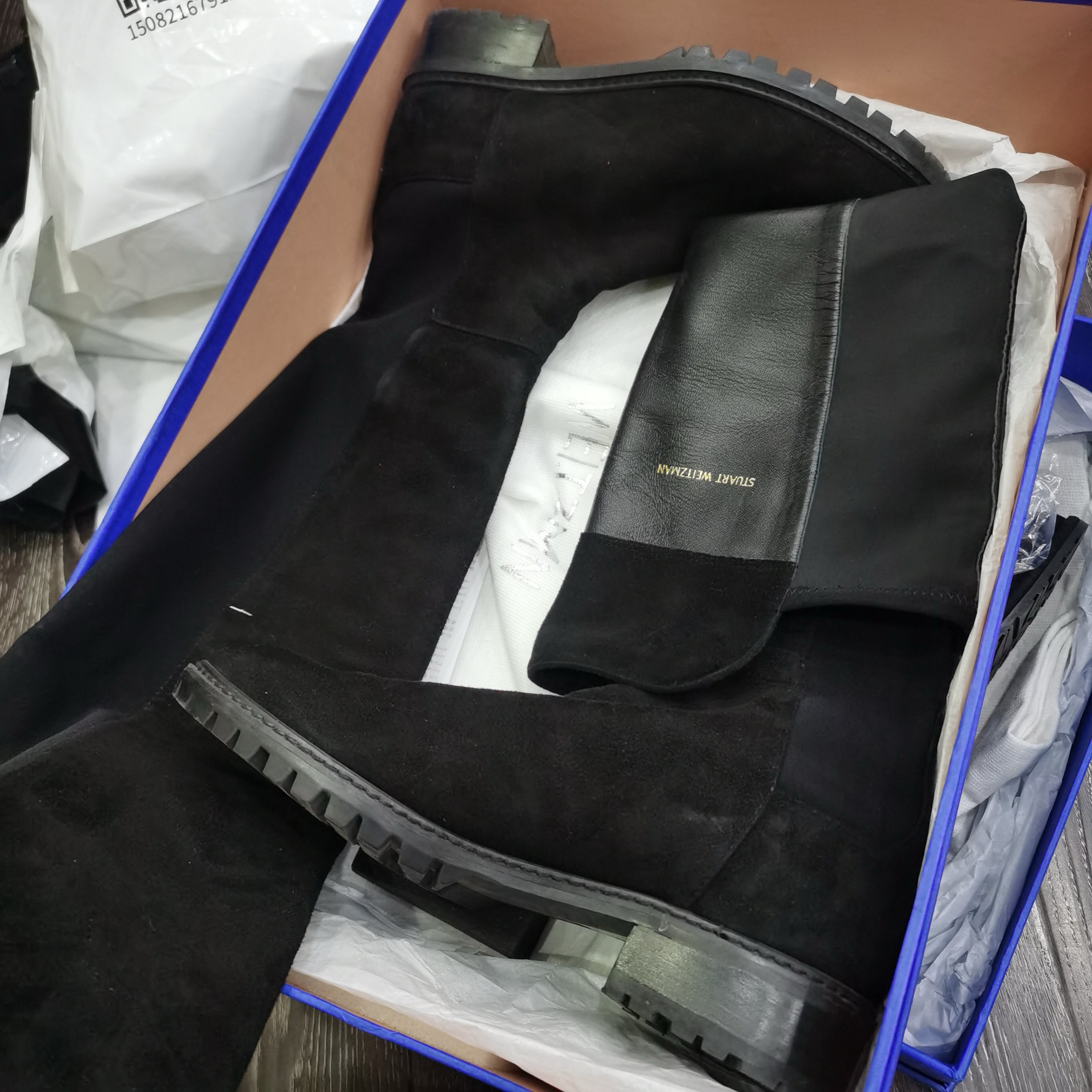 99新 StuartWeitzman Reserve及膝长靴36码ysc4560