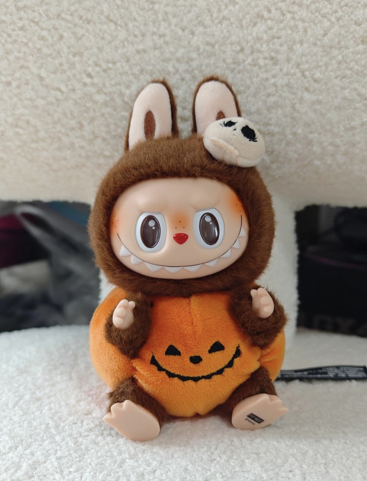 [代拆]怪怪狂欢节坐坐南瓜搪胶毛绒挂件盲盒