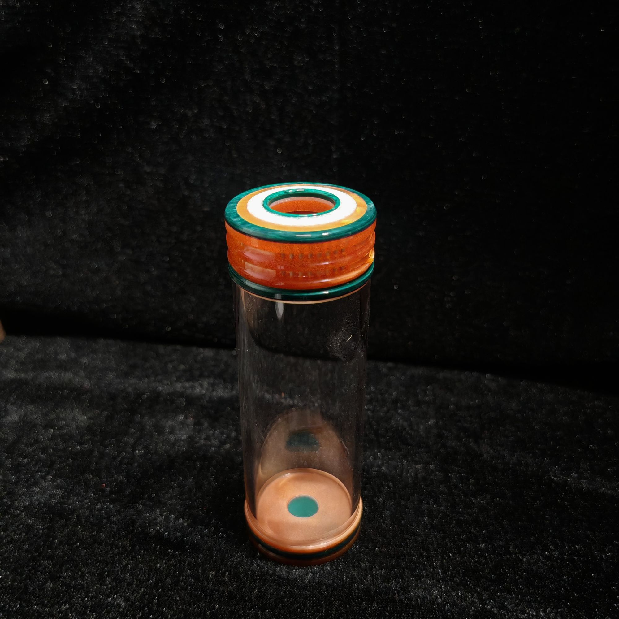 顽不尽【天津谭-唐三彩扎嘴筒】40双竹窗独眼扎嘴筒吉尔筒