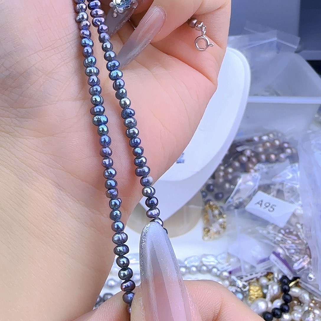 未镶嵌项链定制126淡水珍珠