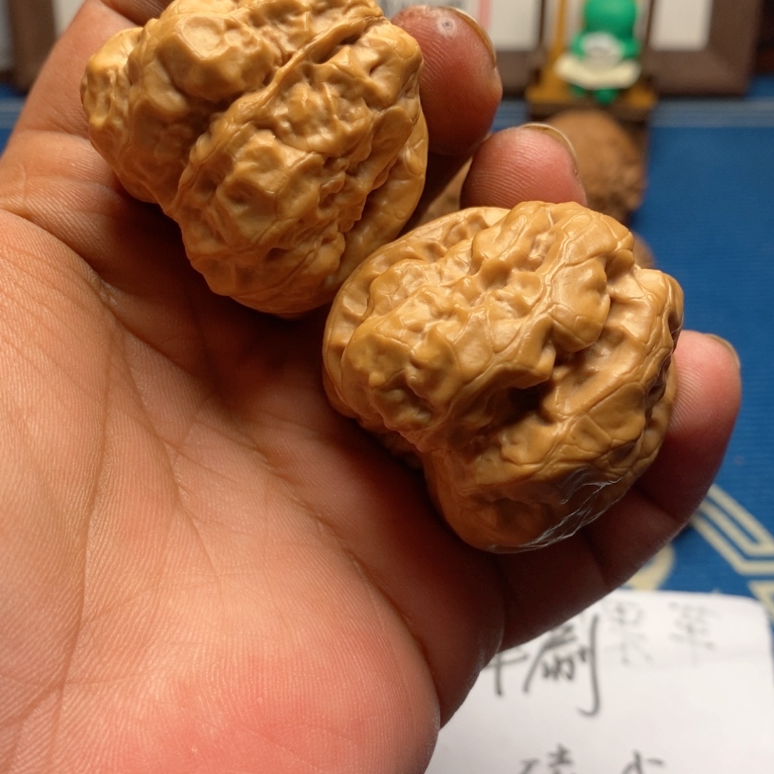 吊坠文玩核桃42暴力肌肉蛙有修