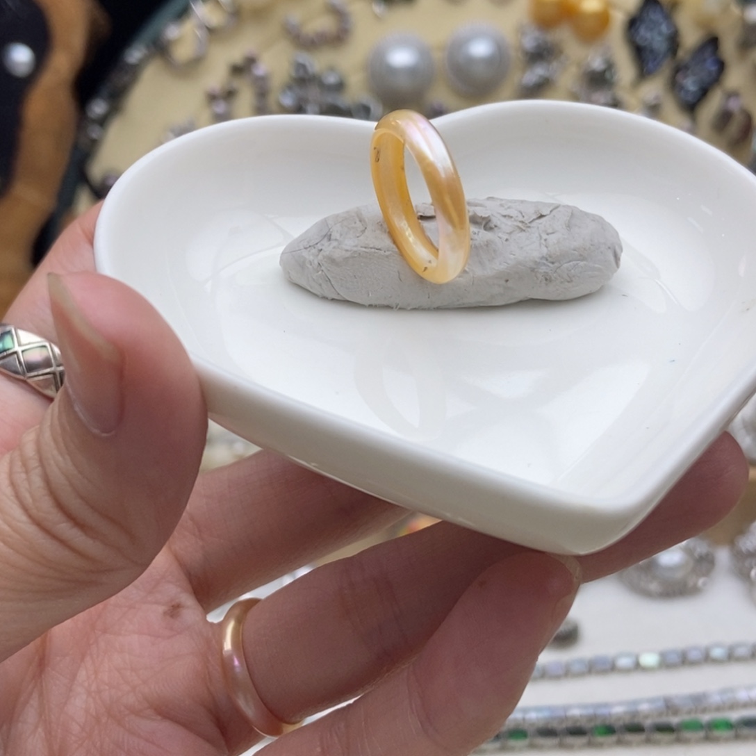 淡水珍珠未镶嵌画框11号