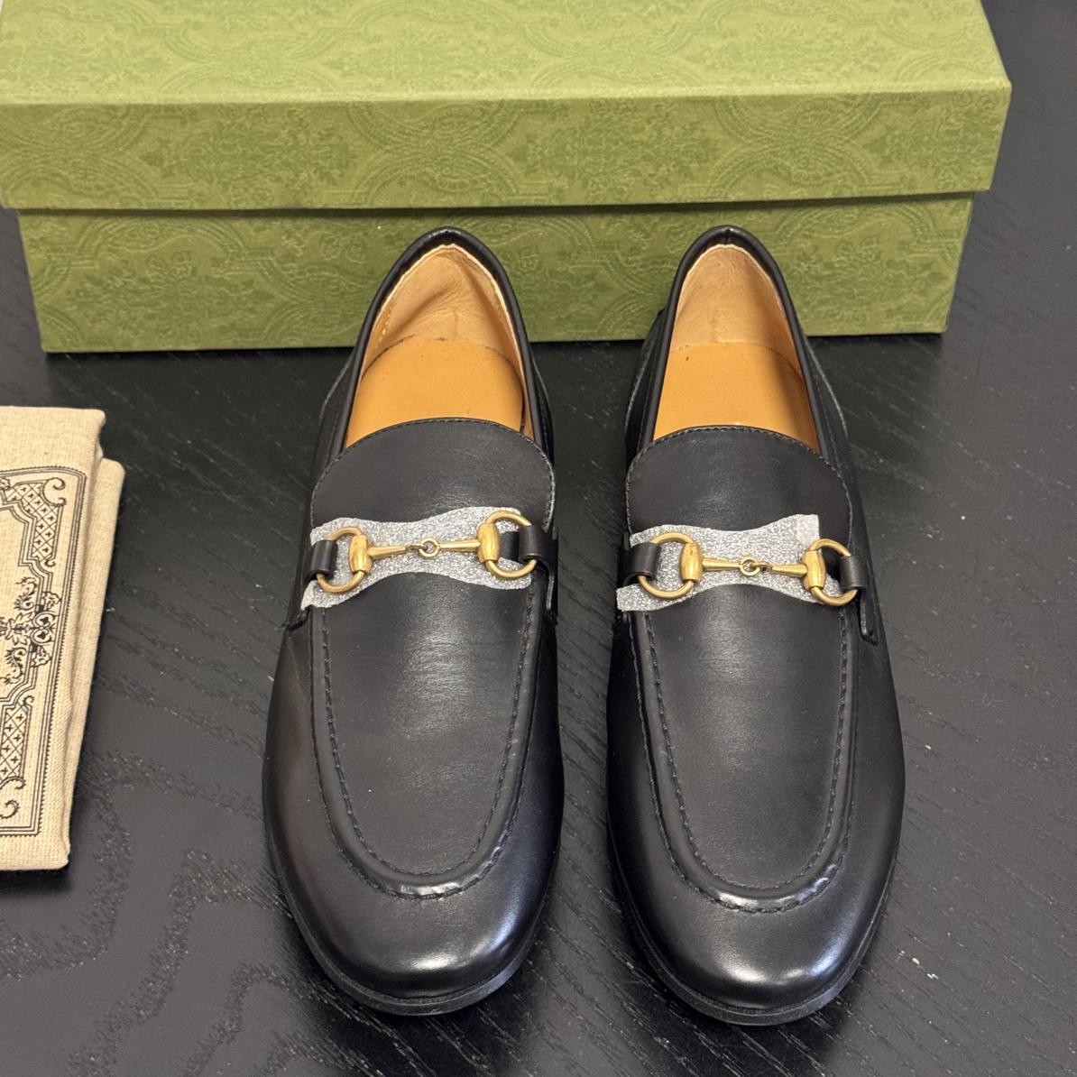 未使用 GUCCI/古驰 Gucci乐福鞋 37.5码 微瑕