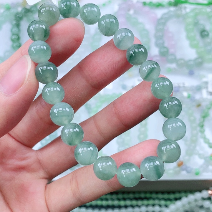 未镶嵌手链翡翠翡翠