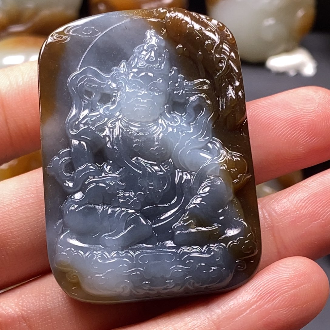 和田玉挂件未镶嵌辉**8