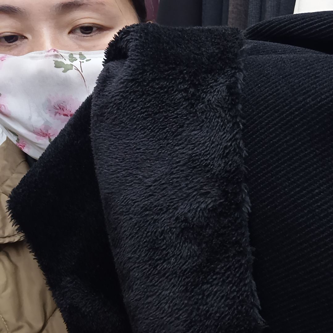 无纺布黑北5米加绒