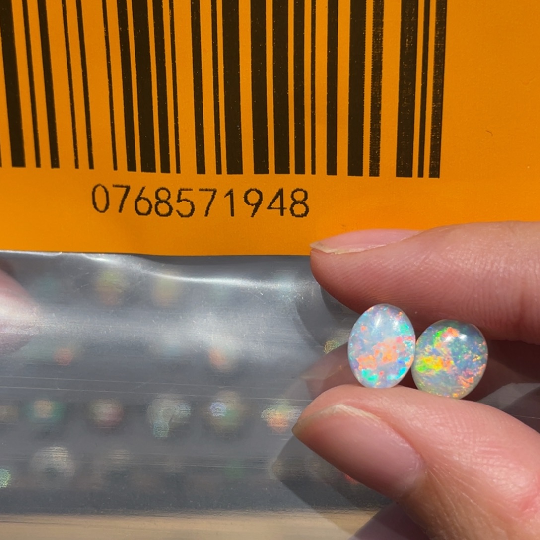 F***铃欧泊未镶嵌裸石定制