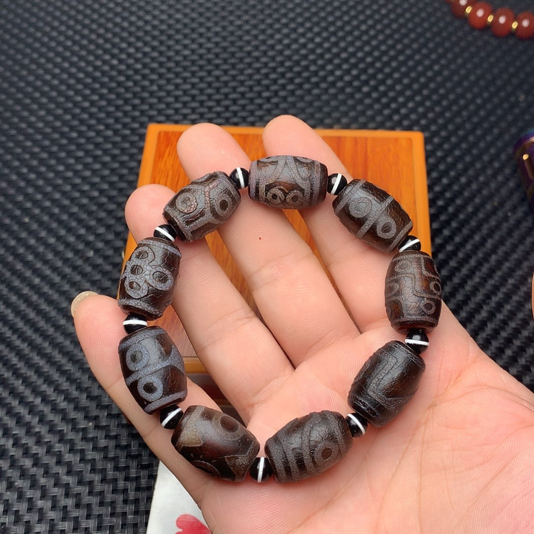 品***味玛瑙/玉髓未镶嵌手链