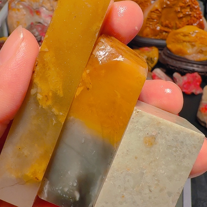 君***哥昌化石昌化冻石印章