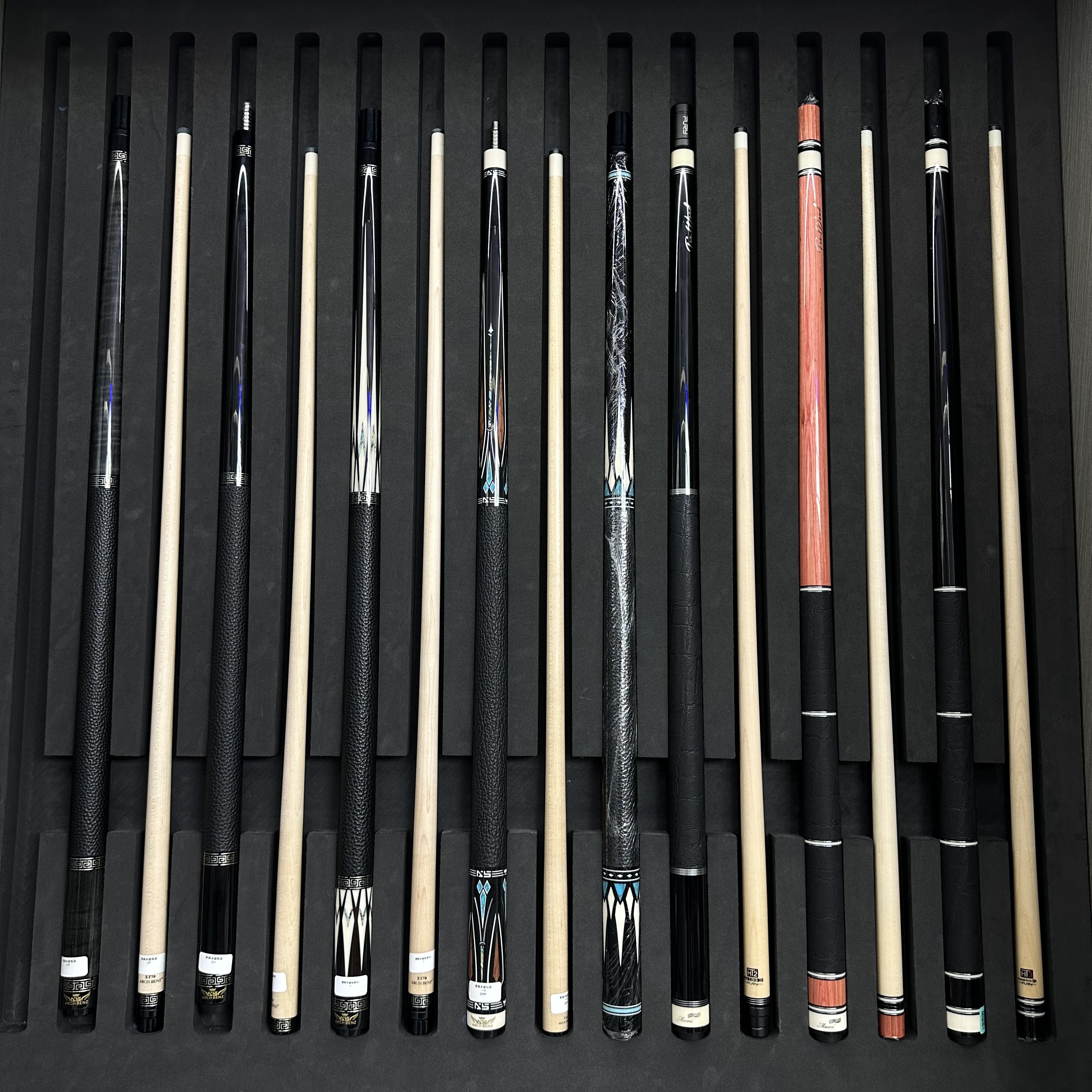 1000-5000微瑕大头台球杆款式齐全