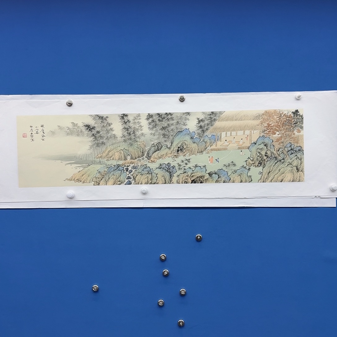 国画多次参加国内外大型