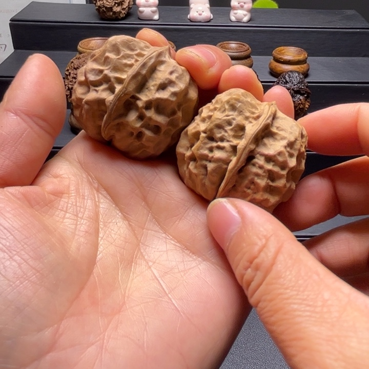 文玩核桃吊坠L水晶元宝38