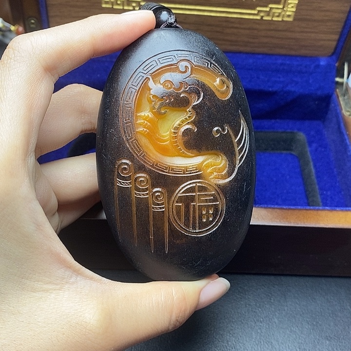 和田玉未镶嵌挂件爱**.N