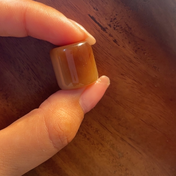 手链未镶嵌和田玉（糖玉）