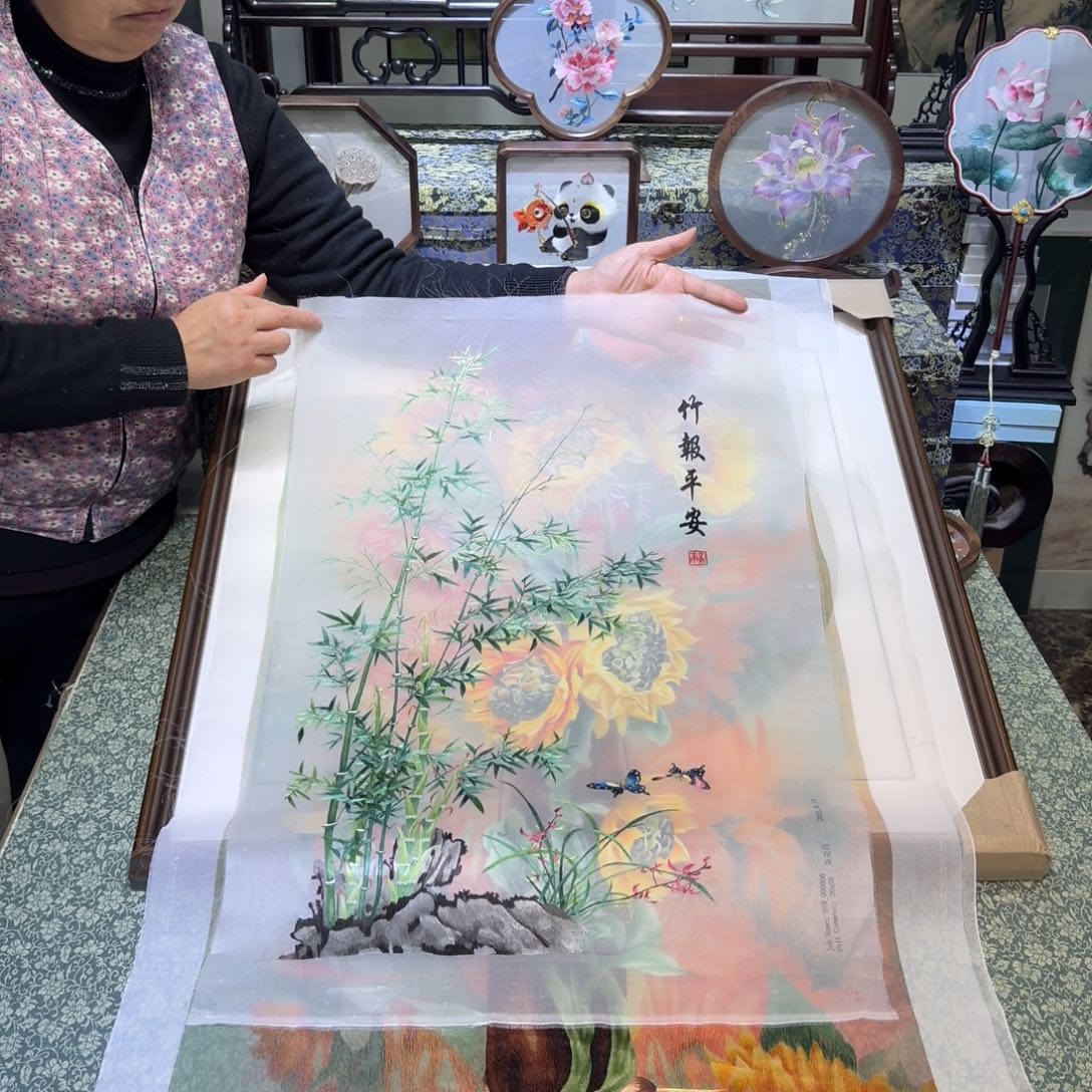 刺绣手工苏绣工艺