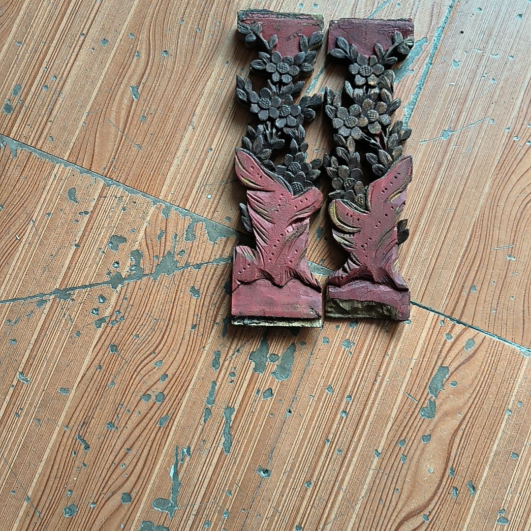 咿***咿香榧木花板木雕，一物一拍