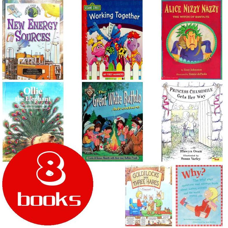 英文原版绘本8本93251210035