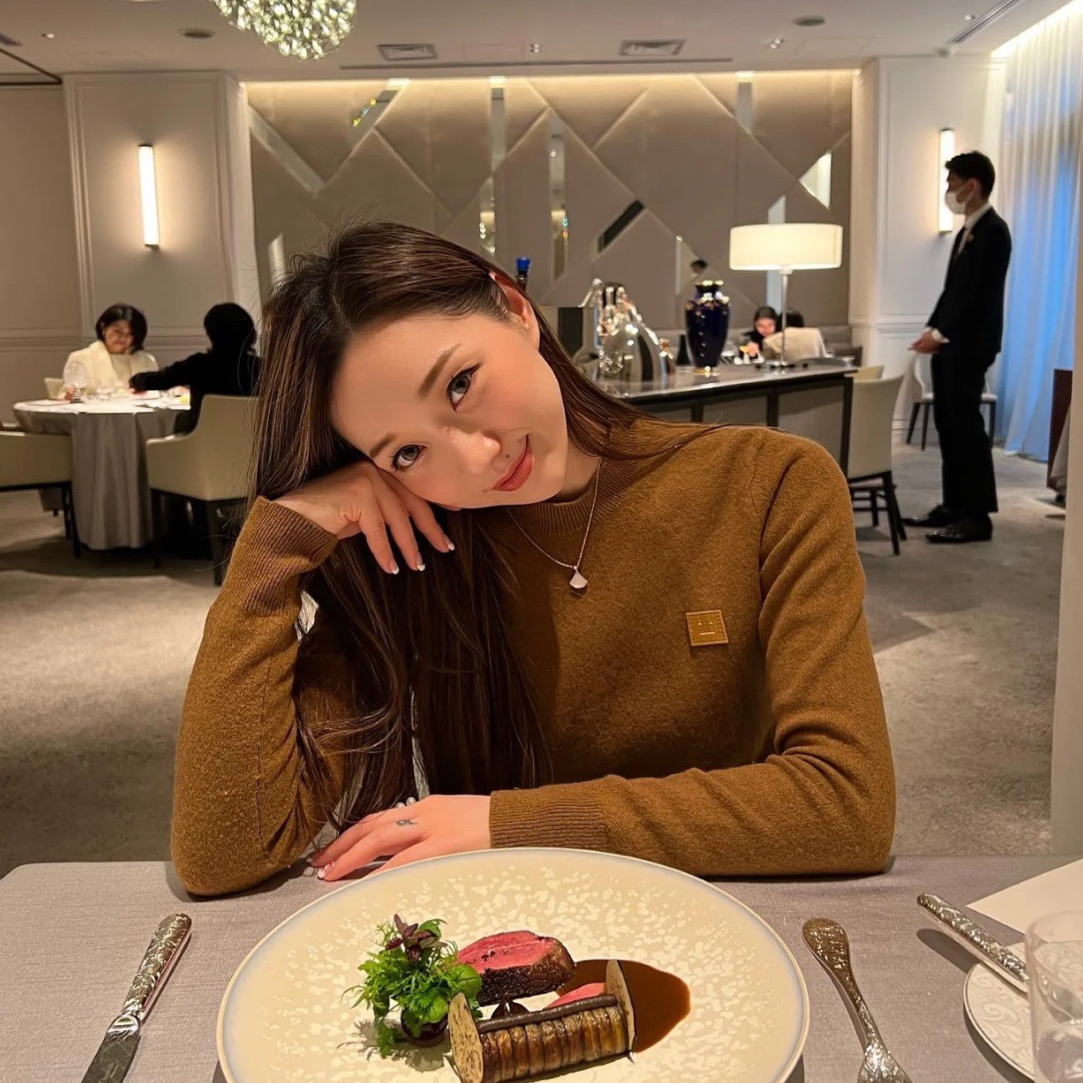 未使用 Acne studio tt3 棕色徽标logo针织衫 XXS码/全新/304328