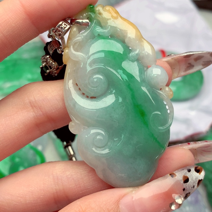 翡翠吊坠(不含链)未镶嵌