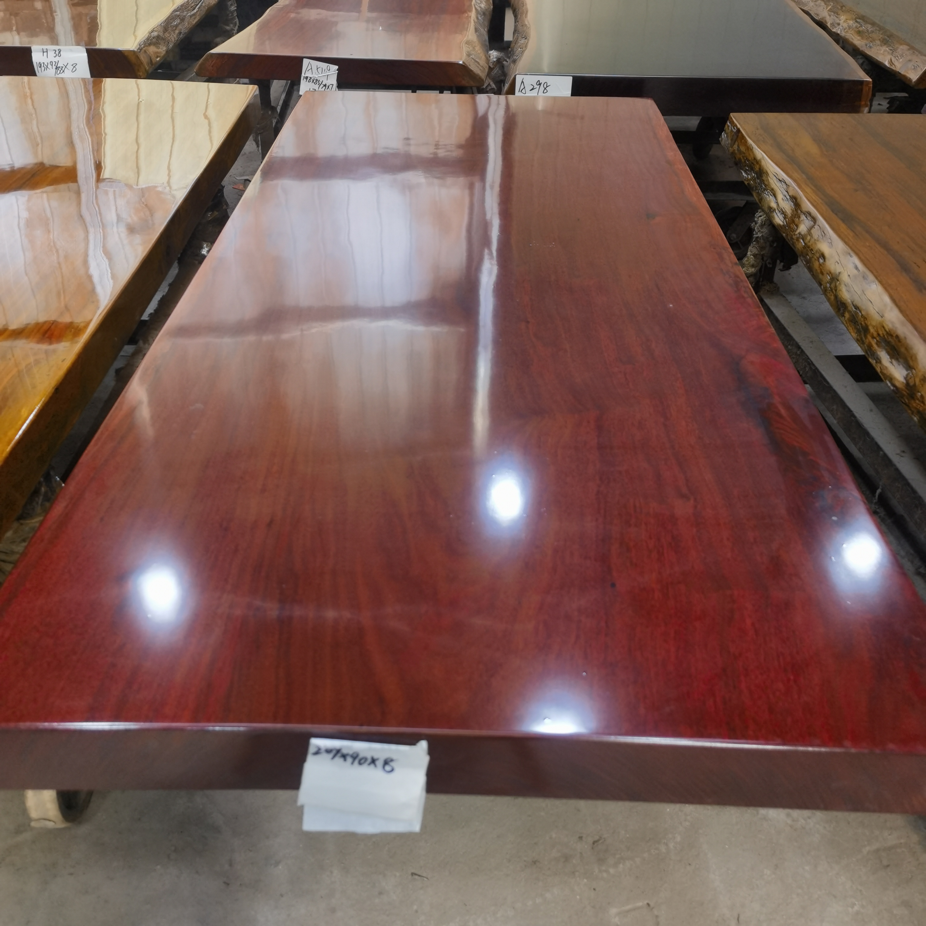 实木大板桌整板整枓，带支架包邮