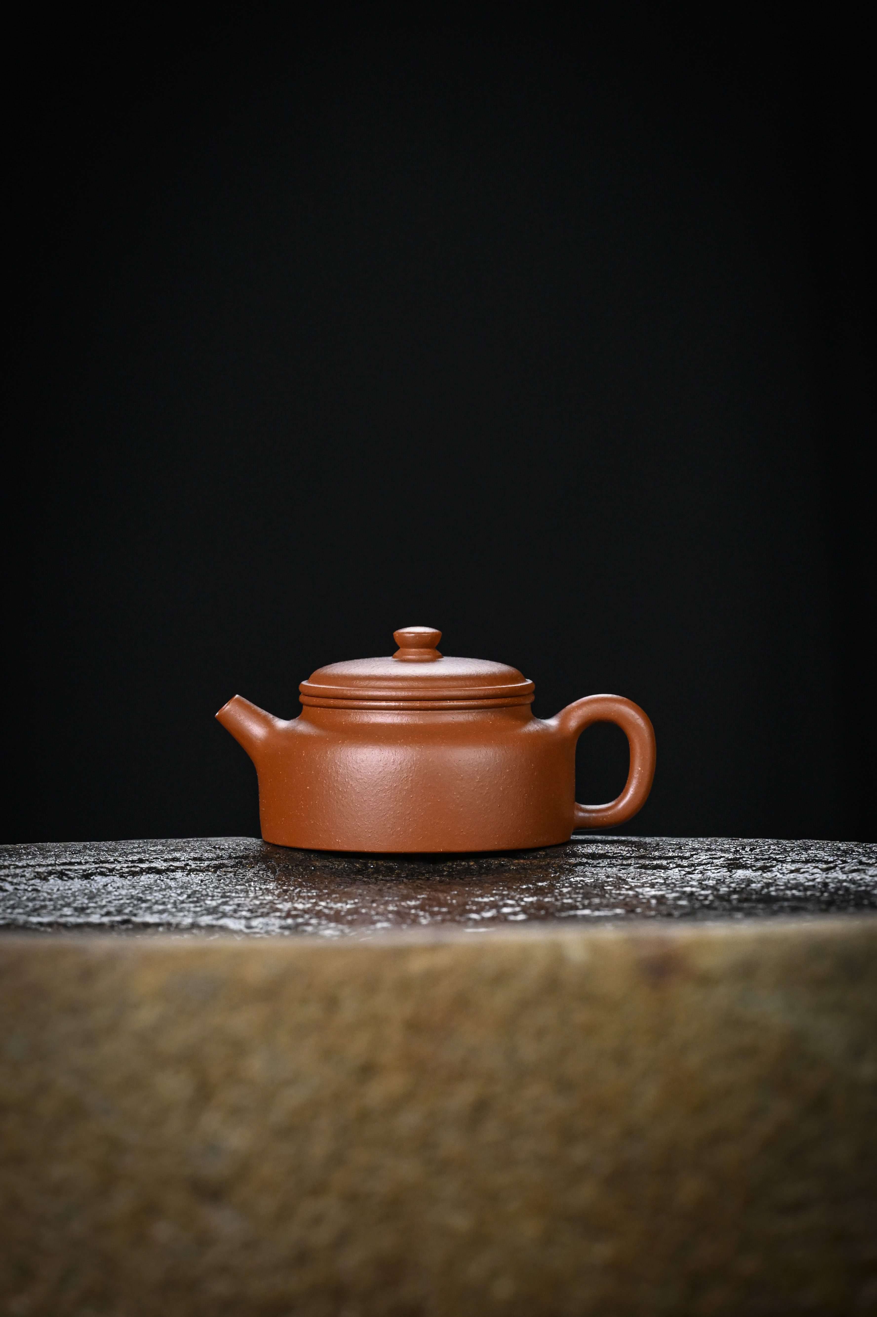 首发！【朱泥·矮德钟壶】宜兴原矿紫砂朱泥精工制矮德钟大款145CC