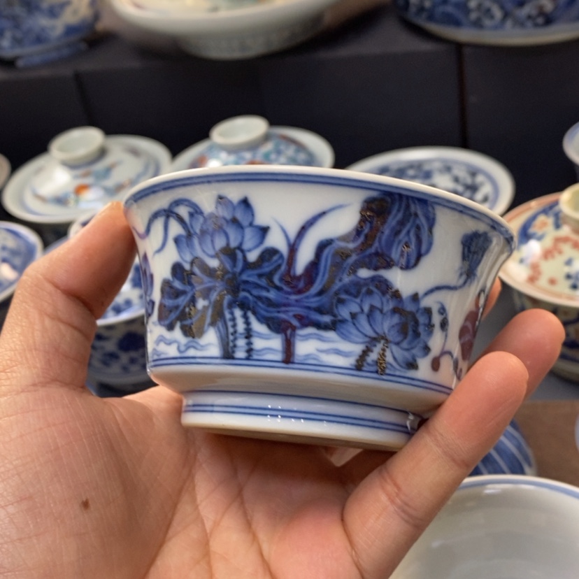 【闪购商品】景德镇青花主人杯