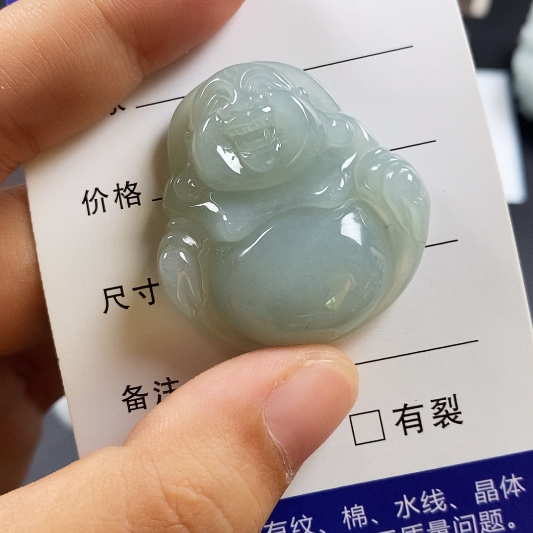 夏***风翡翠未镶嵌颈饰翡翠