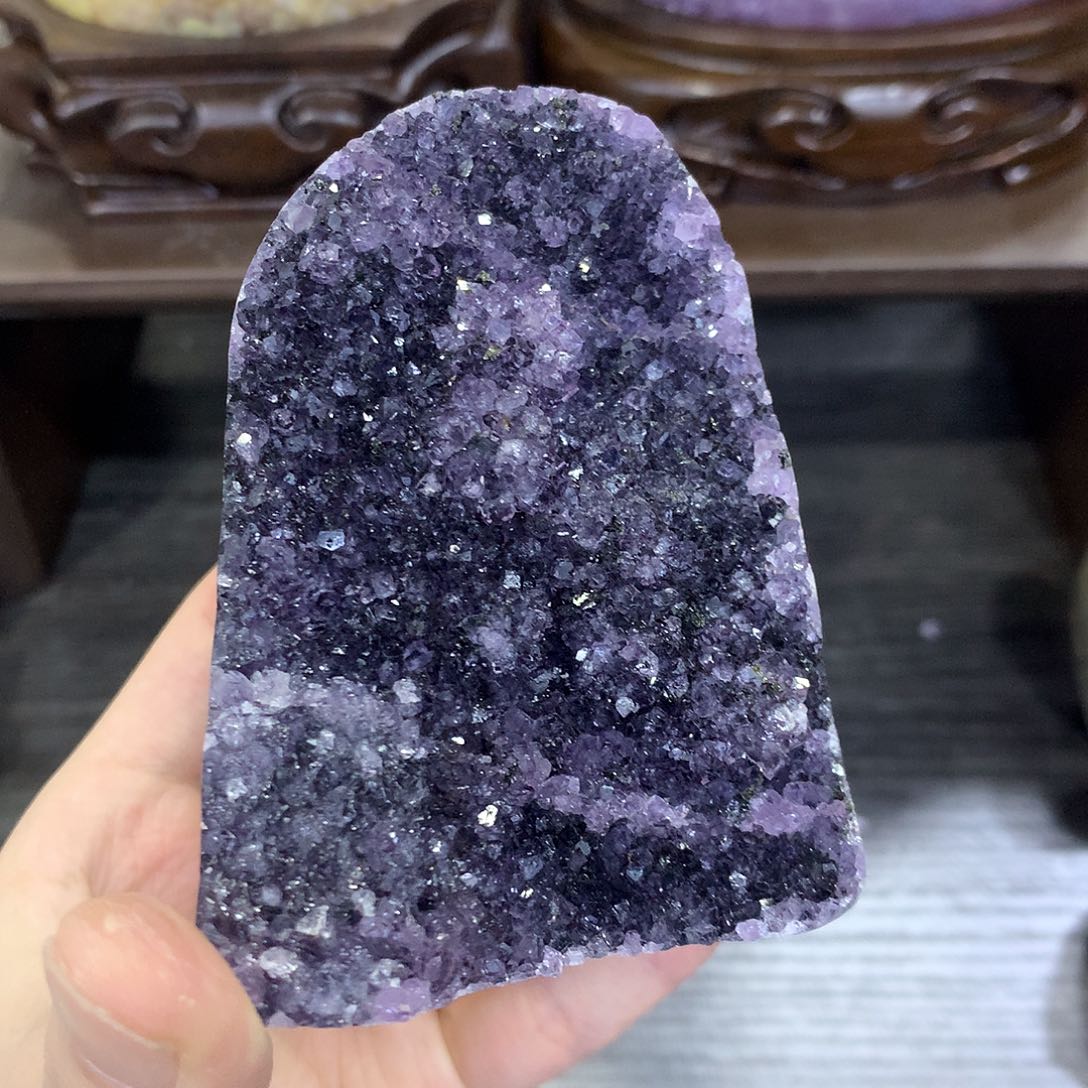 紫晶珠宝半成品未镶嵌618