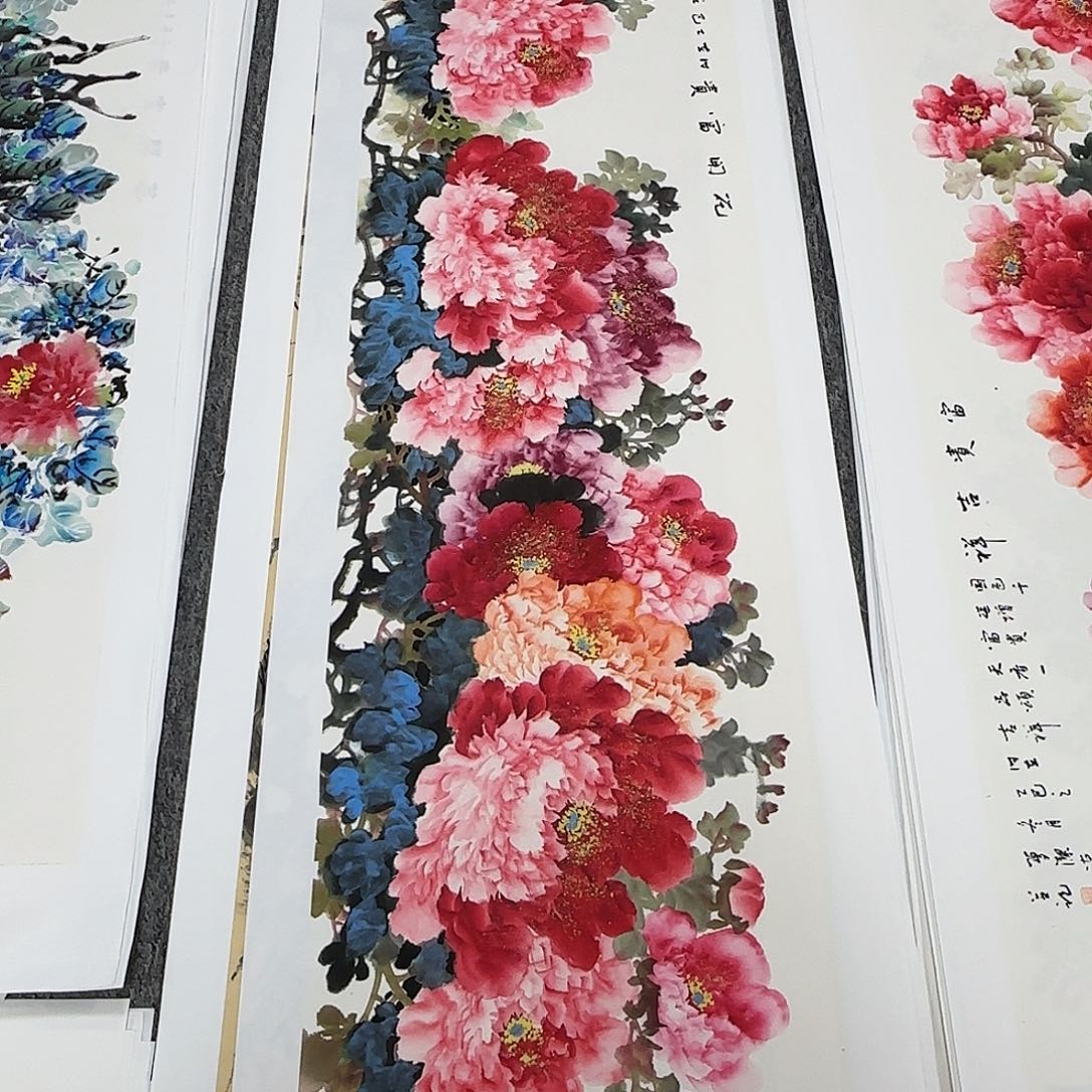 国画180*50纯手绘邓梦洁