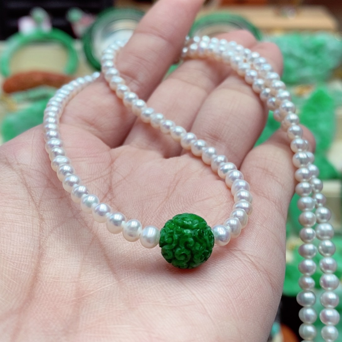 颈饰未镶嵌翡翠翡翠吊坠