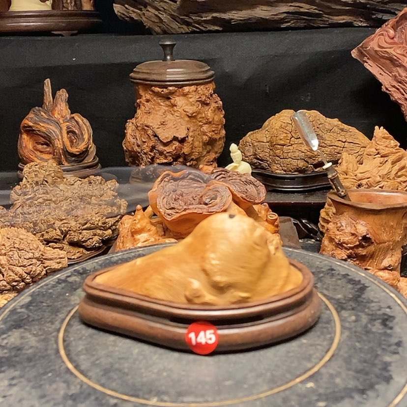 【闪购商品】145号荔枝木香炉工艺