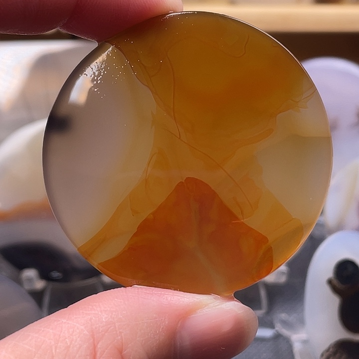 玛瑙/玉髓吊坠(不含链)未镶嵌