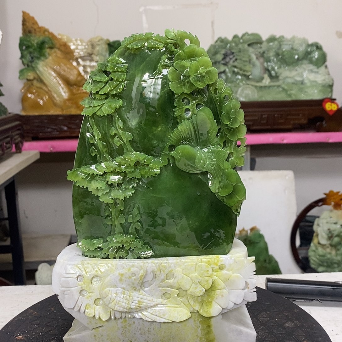 ٩***韩玉玉未镶嵌居家摆件