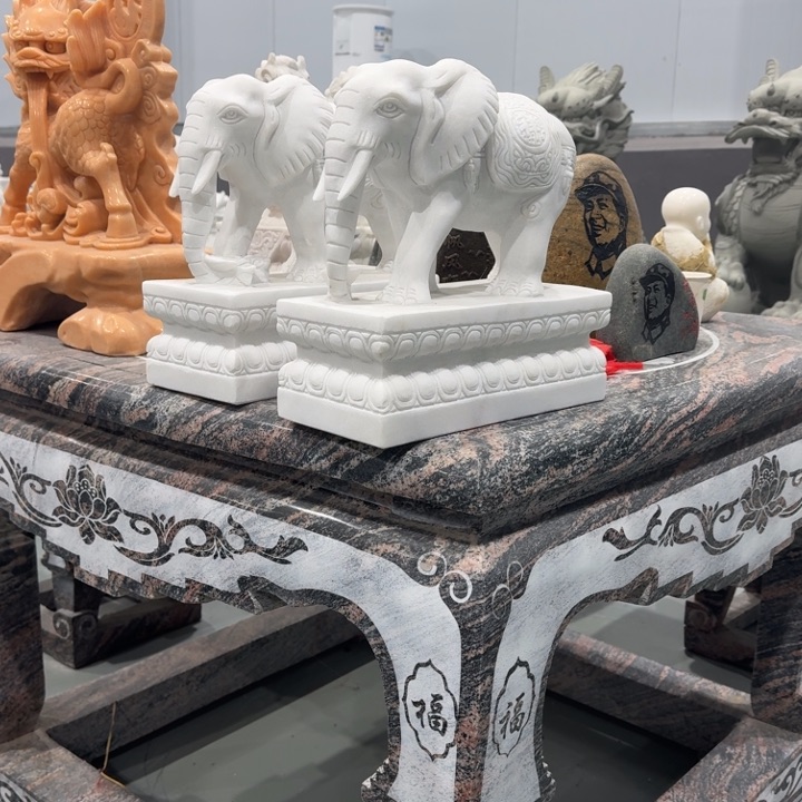 石材田*高30长30宽15一对定金