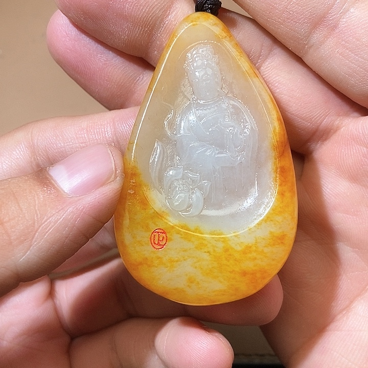 和田玉颈饰未镶嵌HX