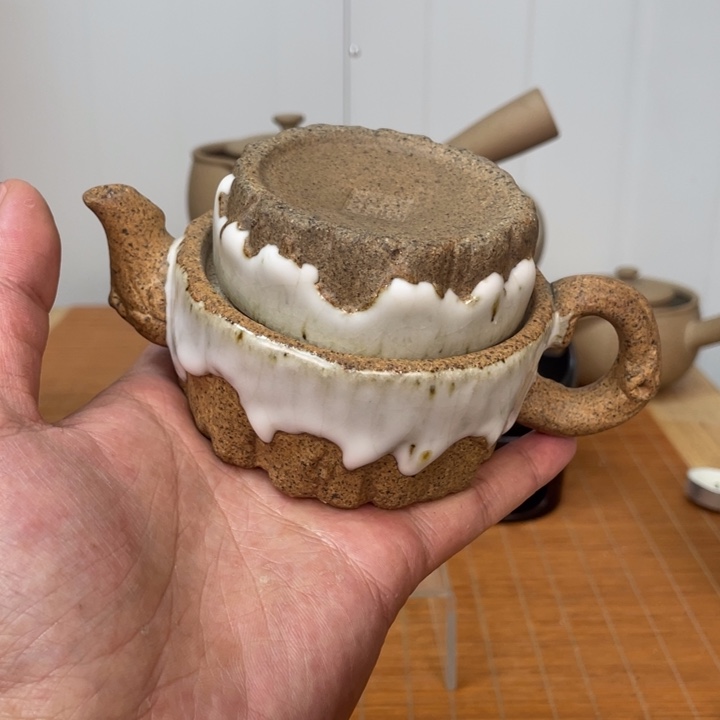 壶老段烧陶瓷茶器！