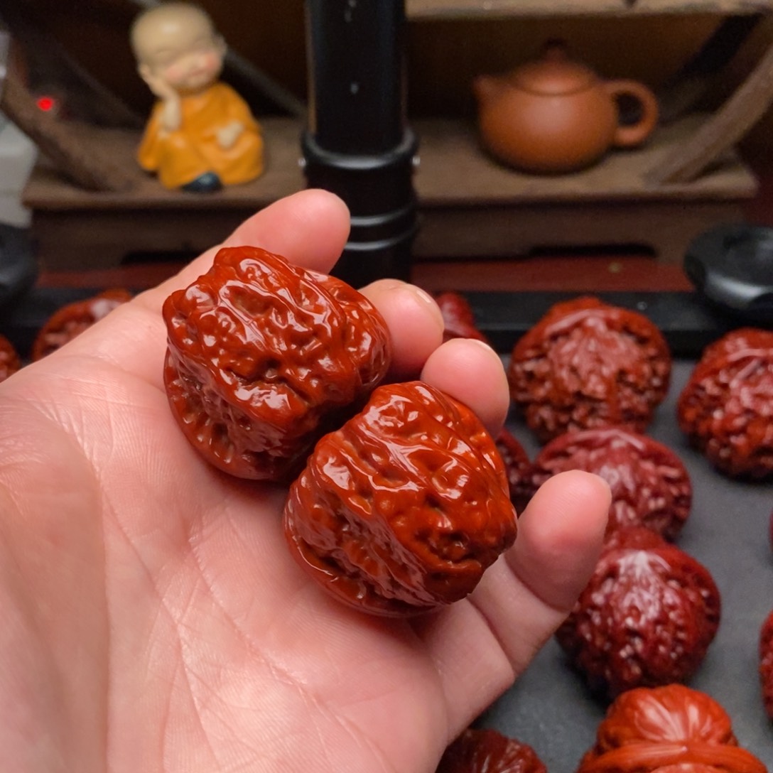 吊坠文玩核桃35蛤蟆头