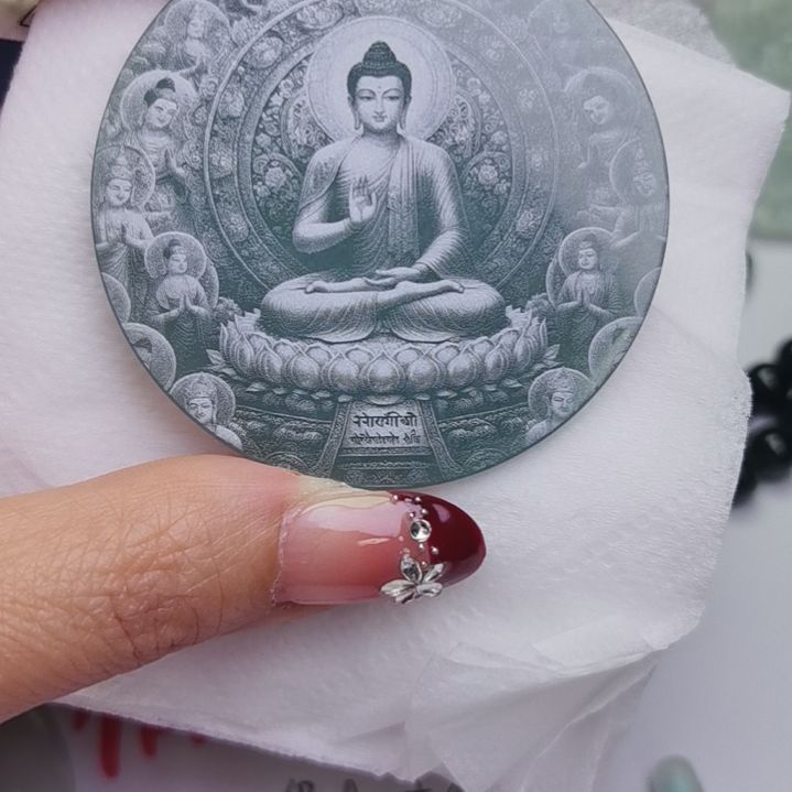 翡翠颈饰未镶嵌天然的A货翡翠多样性发货