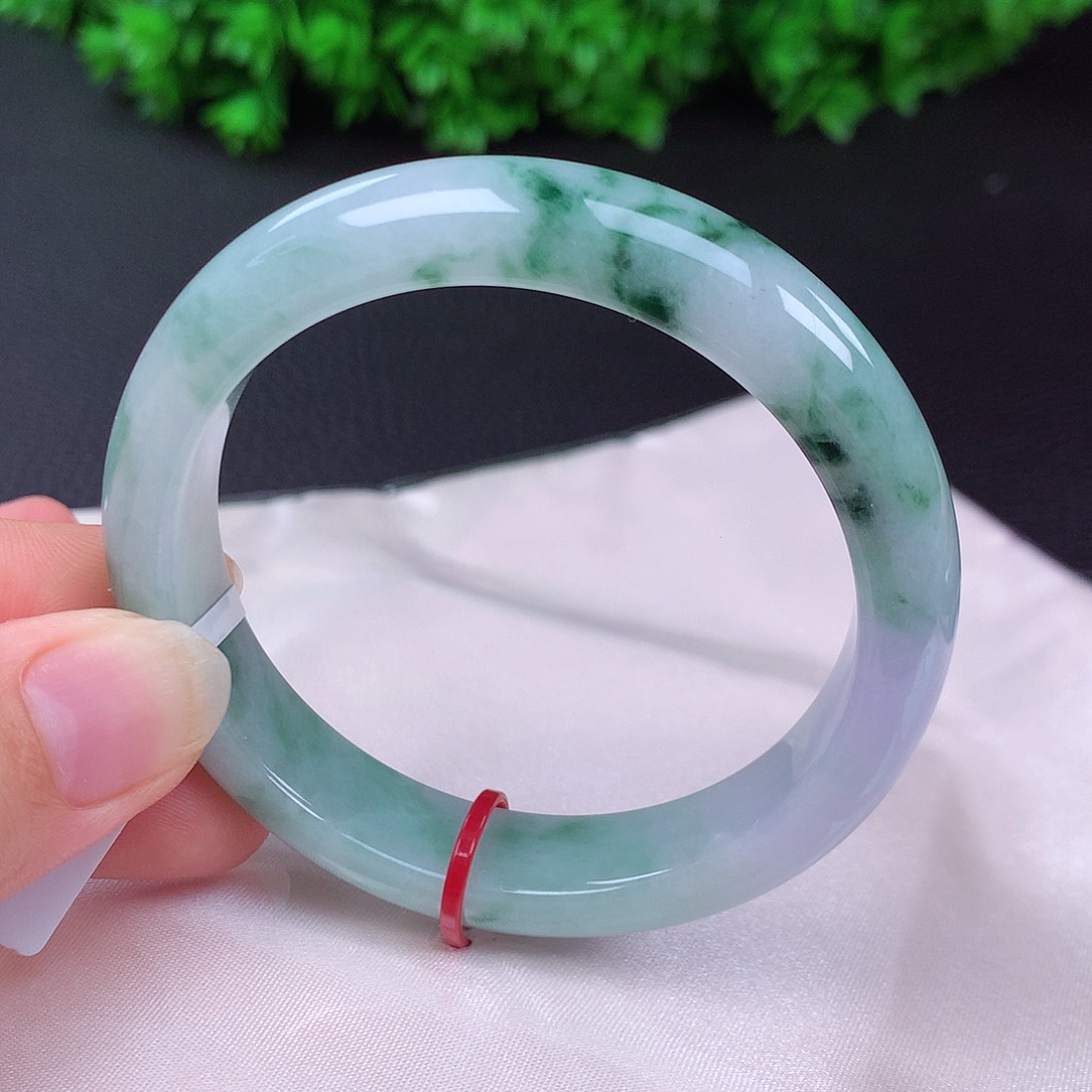 翡翠手镯未镶嵌53圈口437031