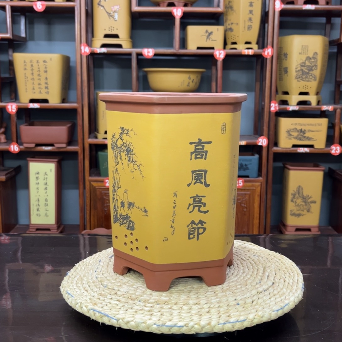 紫砂花盆用****7紫砂花盆