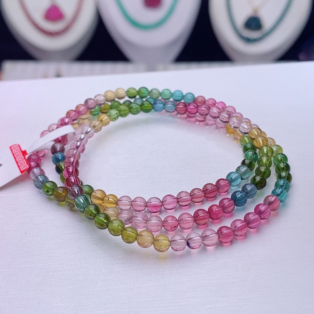 碧玺手链未镶嵌碧玺手链