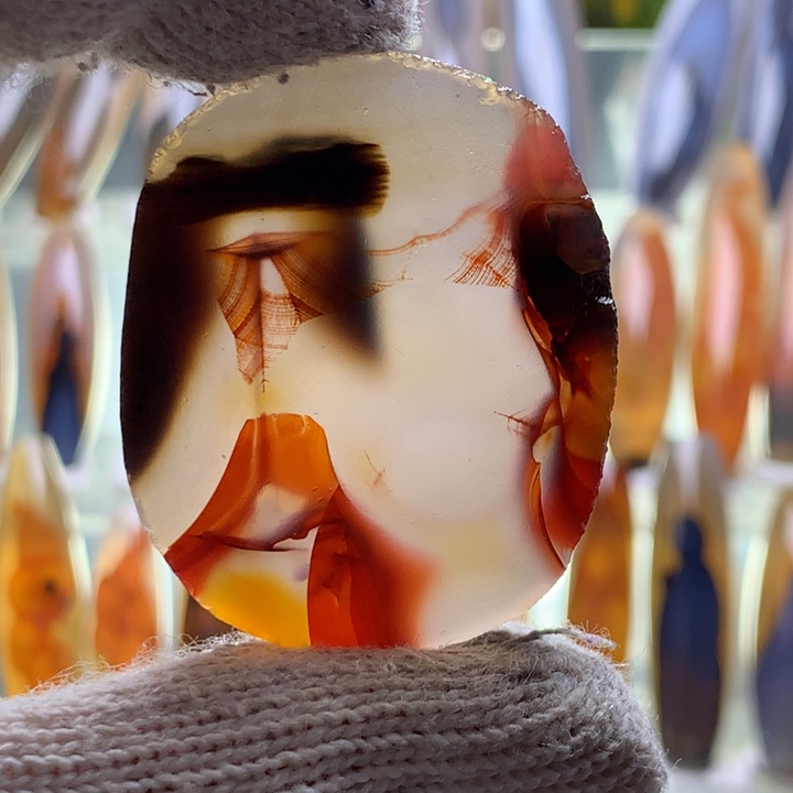 未镶嵌颈饰玛瑙/玉髓106