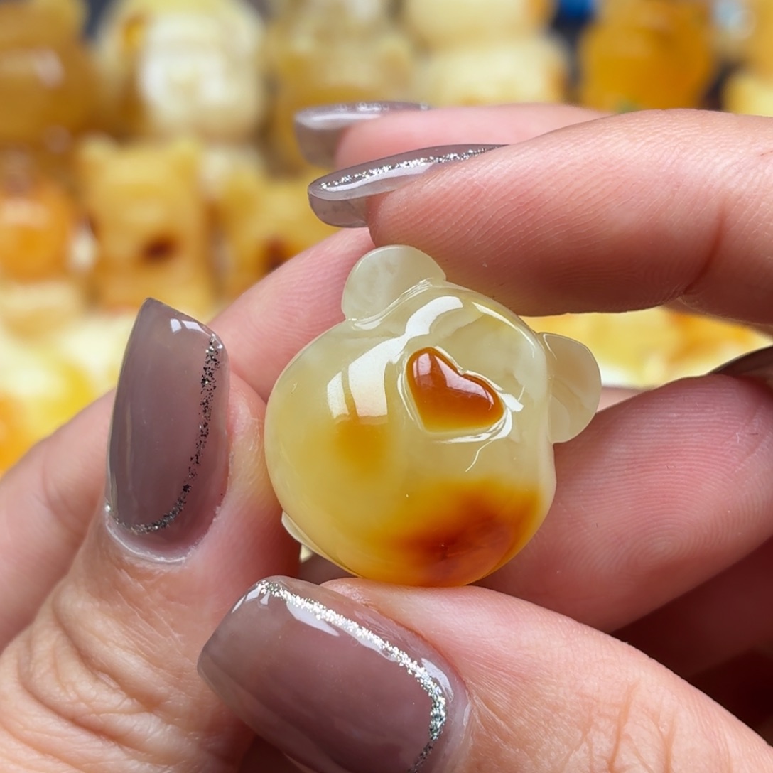 裸石琥珀未镶嵌蜜蜡