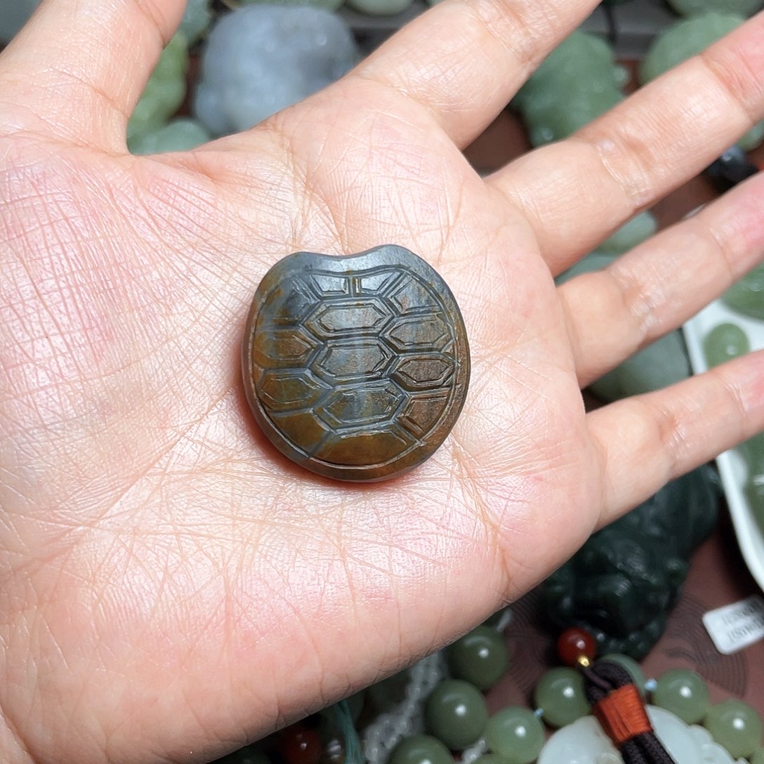 和田玉吊坠(不含链)未镶嵌咕****噜定制