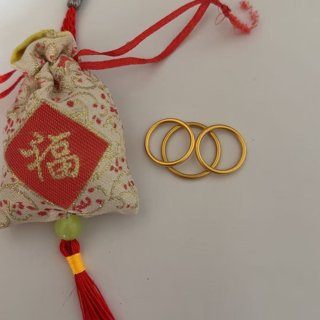 铜合金戒指 铜合金戒指饰品指环古法素圈戒指