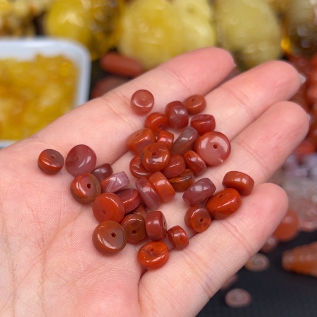 南红玛瑙未镶嵌吊坠(不含链)