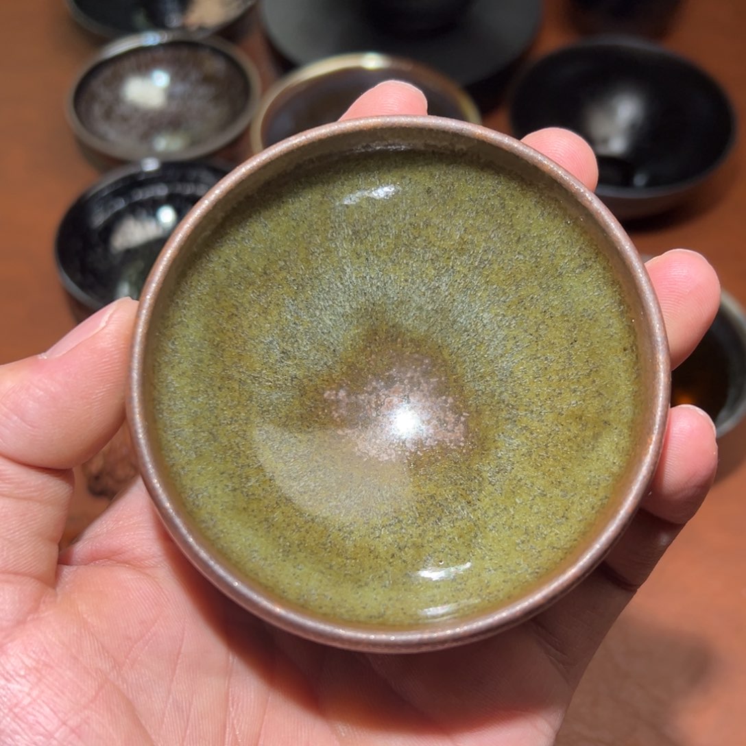 茶盏柴烧主人杯建窑建盏茶盏