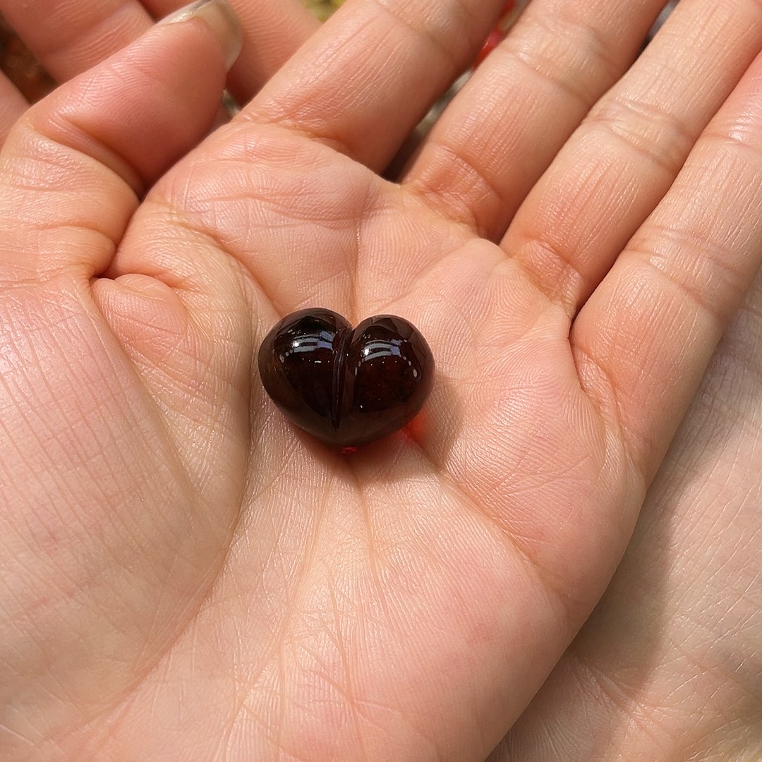 琥珀未镶嵌手链抚顺琥珀20+屁桃单珠