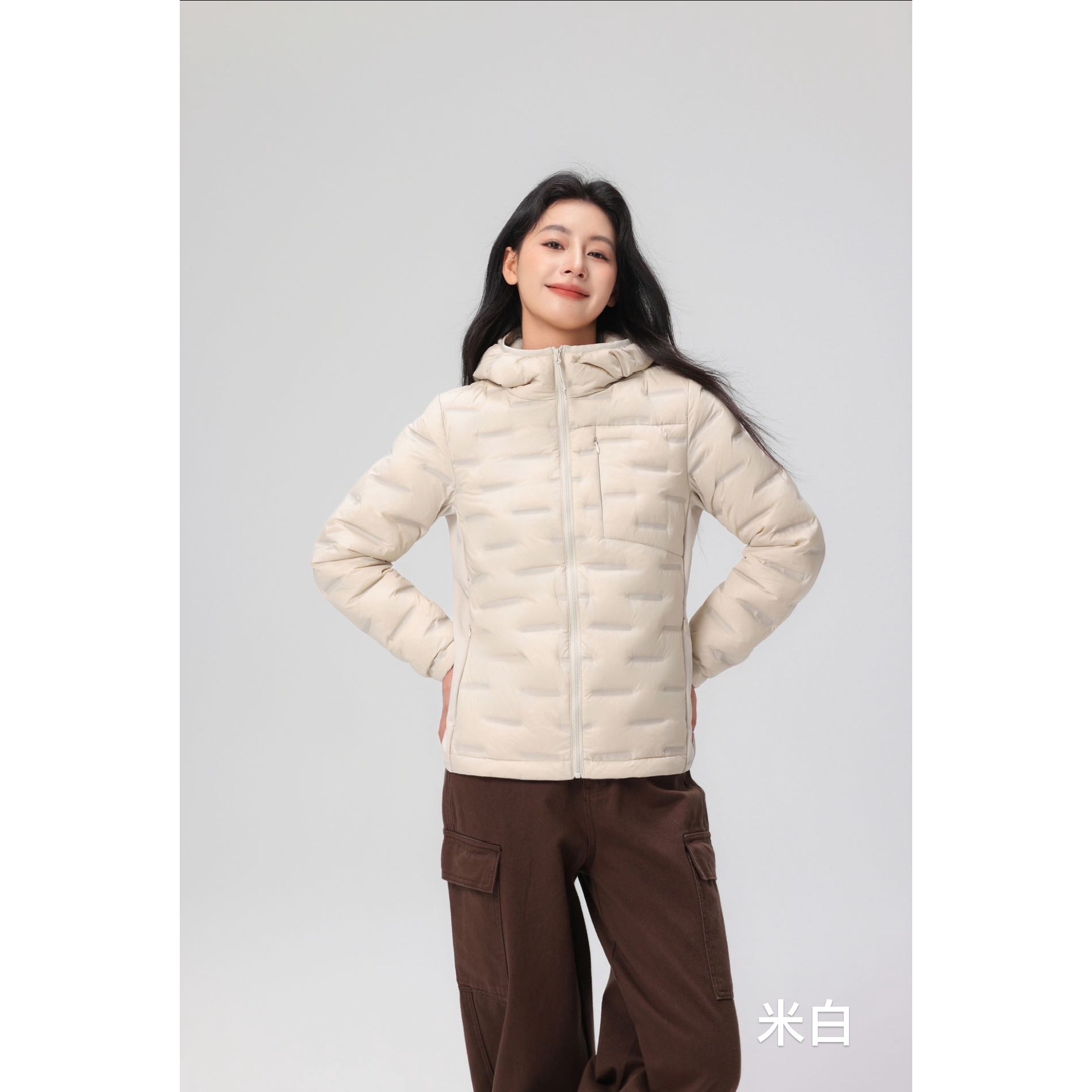 【坦姐严选 实体品质】云梯款女帽新国标羽绒服2603