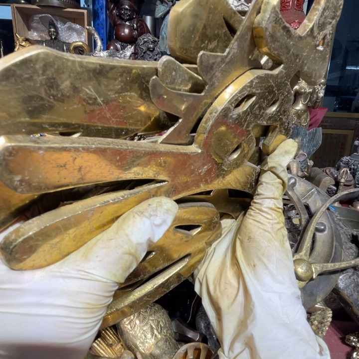 早***。大阪回流铜器摆件180